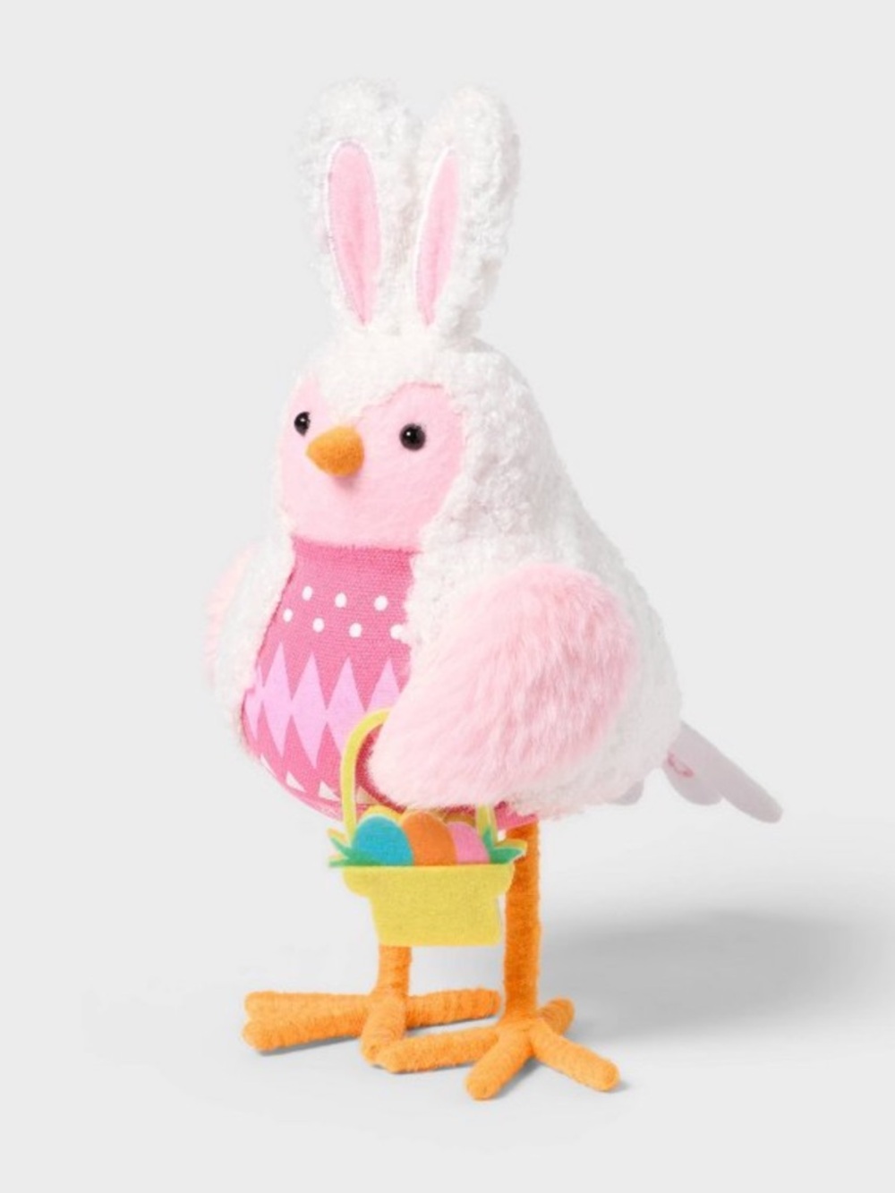 Target Featherly Friends Skipster Easter Bunny Bird With Basket Of Eggs NEW